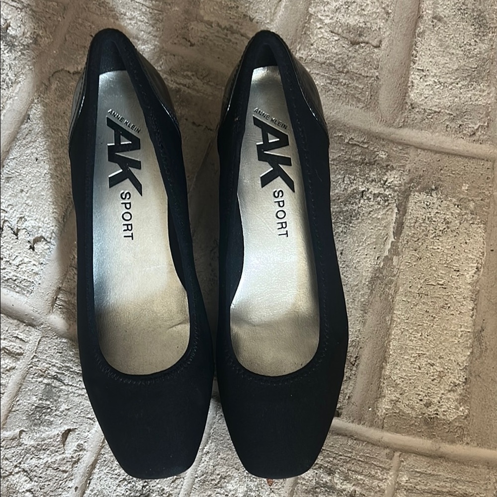 Anne Klein Sport Black Flats